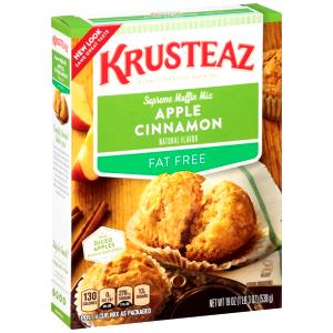 1/4 cup dry mix (33 g) Apple Cinnamon Low Fat Muffin Mix