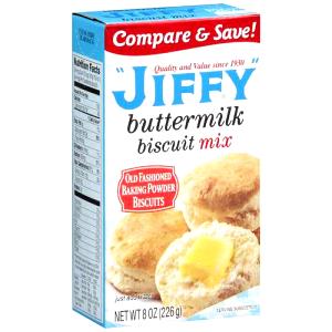 1/4 cup dry mix (40 g) Buttermilk Biscuit Mix