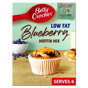 1/4 cup dry mix Blueberry Low Fat Muffin Mix