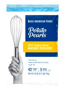 1/4 cup dry Potato Pearls