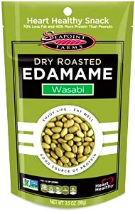 1/4 Cup Dry Roasted Edamame, Spicy Wasabi