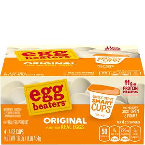 1/4 cup Egg Beaters - Cheese & Chive