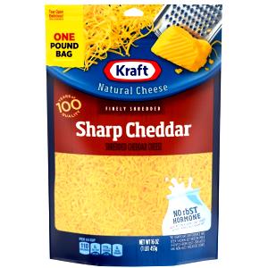 1/4 cup Finely Shredded Sharp Cheddar Cheese