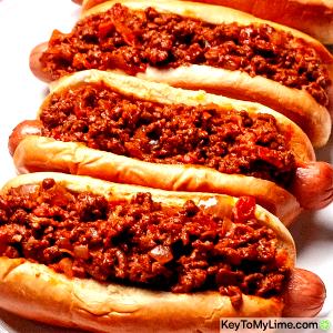 1/4 Cup Hot Dog Sauce, Chili W/Beef