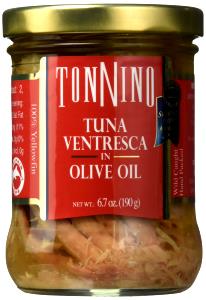 1/4 Cup Light Tuna Fillets İn Olive Oil, Ventresca