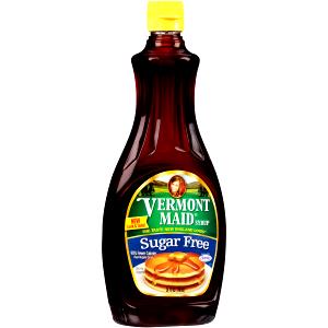 1/4 Cup Maple Syrup, Vermont Maid, Butter Flavored, Sugar Free