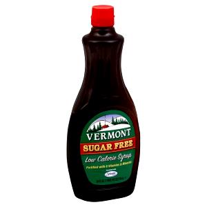 1/4 Cup Maple Syrup, Vermont, Sugar Free