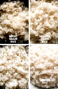 1/4 cup Medium Grain White Rice