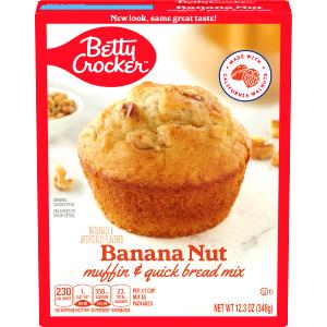 1/4 Cup Muffin Mix, Banana Nut
