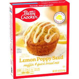 1/4 Cup Muffin Mix, Lemon Poppy Seed