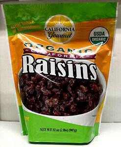 1/4 cup Organic California Raisins