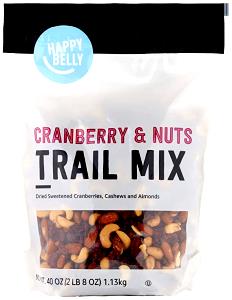 1/4 cup Organic Cranberry Trail Mix