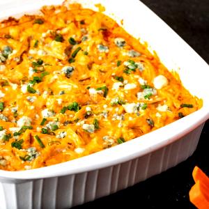 1/4 cup Red Hot Buffalo Chicken Dip