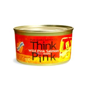 1/4 Cup Salmon, Alaskan Pink, Canned
