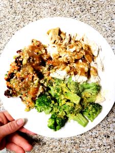 1/4 cup Shredded Chicken