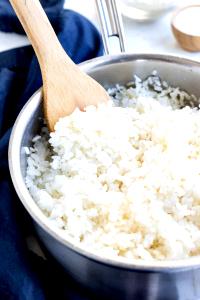 1/4 Cup Sushi Rice, White, Dry