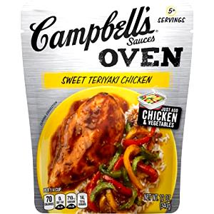 1/4 cup Sweet Teriyaki Chicken Oven Sauce