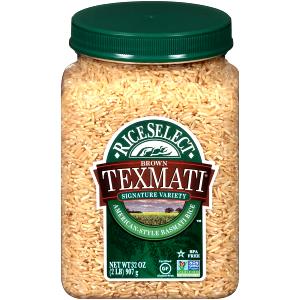 1/4 Cup Texmati Brown Rice, Long Grain, Dry