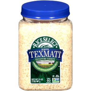 1/4 Cup Texmati White Rice, Long Grain, Dry