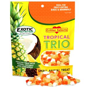 1/4 Cup Tropical Trio Fruit, Dried