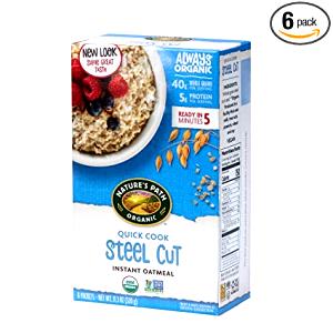 1/4 cup uncooked (40 g) Steel Cut Organic Oats
