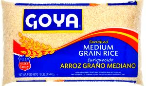 1/4 cup uncooked (47 g) Medium Grain Extra Fancy Enriched Rice