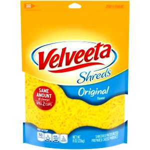 1/4 cup Velveeta Shreds Queso Blanco