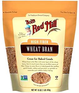 1/4 Cup Wheat Bran, Toasted