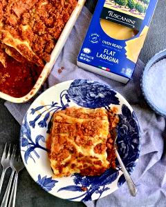 1/4 dish (327 g) Tuscani Lasagna Pasta