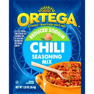 1/4 Envelope Ortega Chili Seasoning Mix
