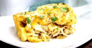 1/4 package (142 g) Chicken Chile Verde Casserole