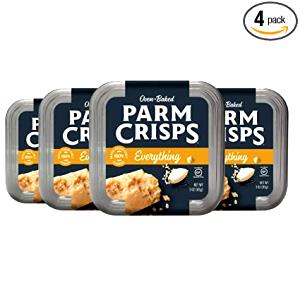 1/4 package (4 crisps) (26 g) Parmesan Crisps