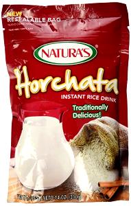 1/4 package (5 g) Horchata Drink Mix