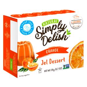 1/4 package (5 g) Orange Jel Dessert