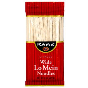1/4 package (55 g) Chinese Wide Lo Mein Noodles