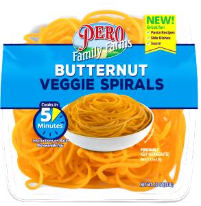 1/4 package (74 g) Butternut Spirals