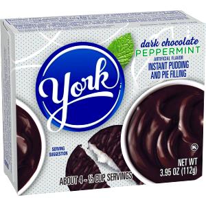 1/4 Package Chocolate Mint Pudding Mix, Instant