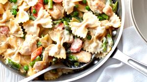1/4 Package Complete Skillet Meal, Chicken Pasta Primavera
