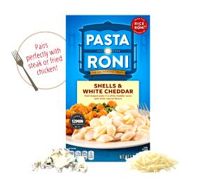 1/4 Package Pasta Dinner, Rice Shells & Cheddar