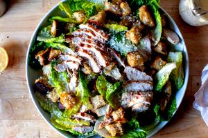 1/4 Package Salad Finishers, Chicken Caesar