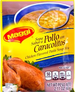 1/4 packet (15 g) Chicken Flavored Pasta Soup Mix