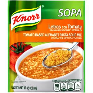 1/4 Packet Soup Mix, Tomato With Seashell Pasta