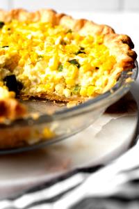 1/4 pie (155 g) Savory Corn Pie