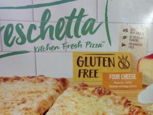 1/4 pizza (124 g) Gluten Free 4 Cheese Medley Pizza