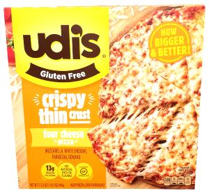 1/4 pizza (124 g) Gluten Free Four Cheese Pizza