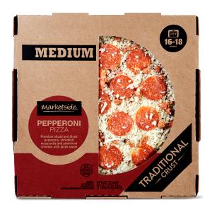 1/4 pizza (127 g) Thin Crust Premium Pepperoni