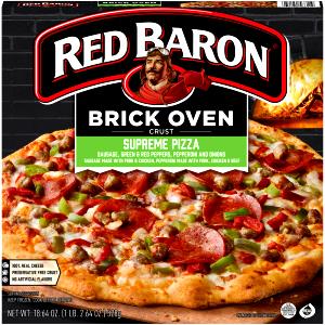 1/4 pizza (128 g) Brick Oven Supreme Pizza