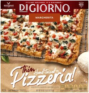 1/4 pizza (128 g) Pizzeria! Thin Margherita Pizza