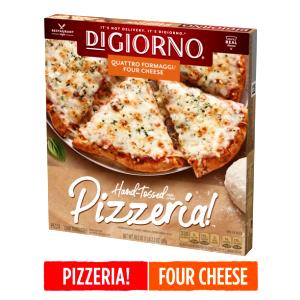 1/4 pizza (130 g) Pizzeria! Four Cheese Pizza