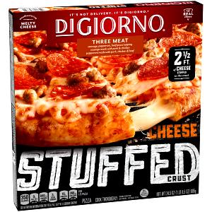 1/4 pizza (135 g) Stuffed Crust - Meat-Trio Pizza